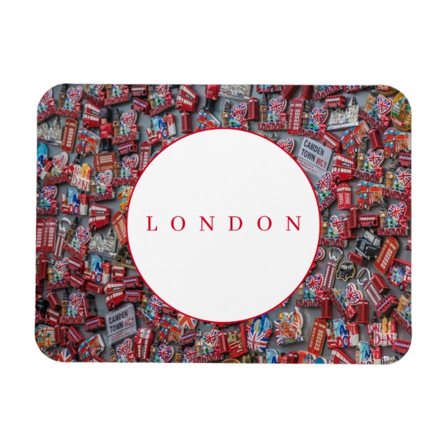 London souvenir magnets view fridge magnet (Horizontal)