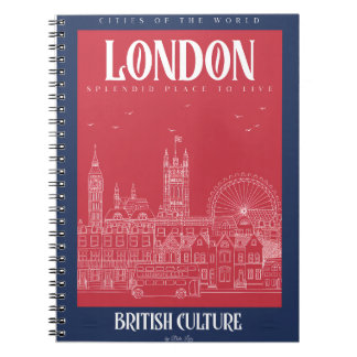 London - Splendid Place to Live Notebook