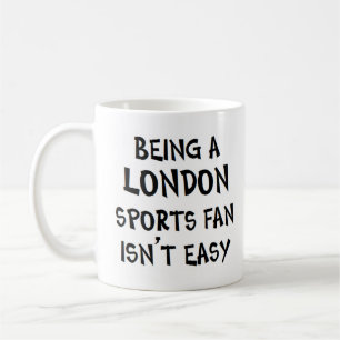 london sports fan, being coffee mug