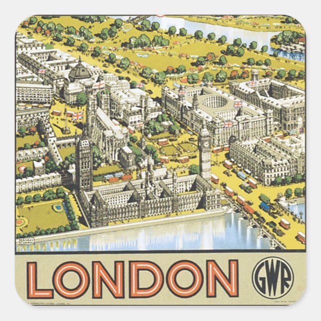 London Square Sticker (Front)