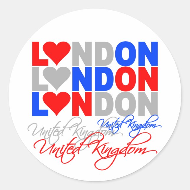 London stickers (Front)