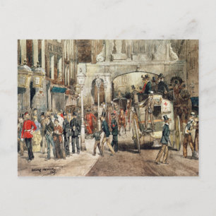 London Street, 1869 Postcard