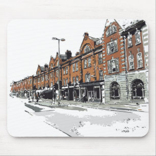 London Street Scene Mouse Mat
