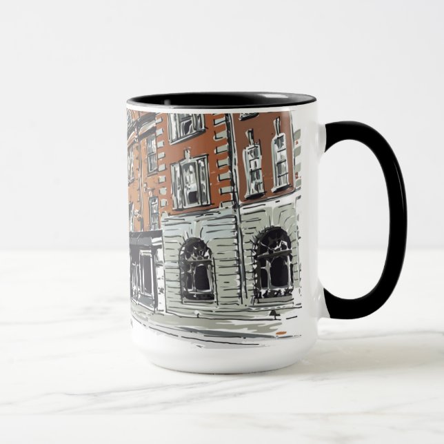 London Street Scene Mug (Right)