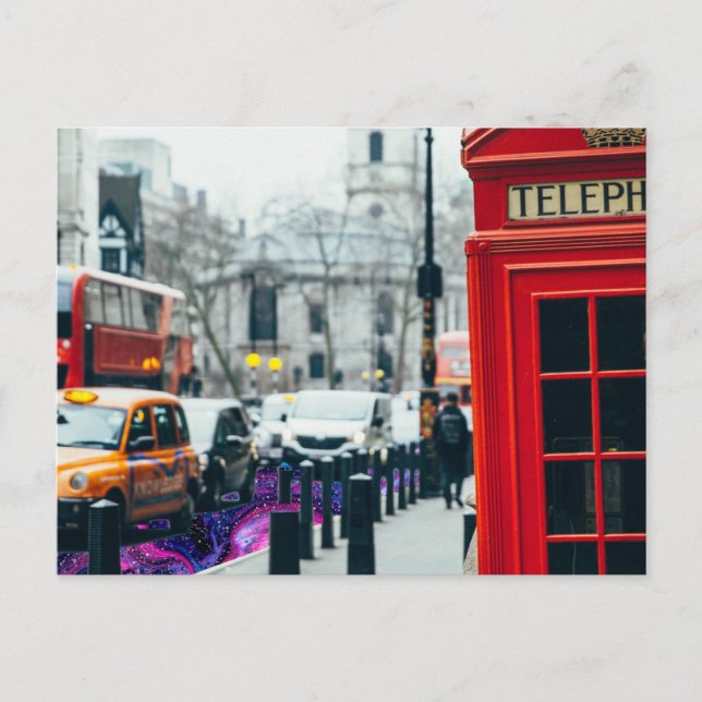 london streets postcard (Front)