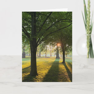 London Sunrise and Sunset  Card