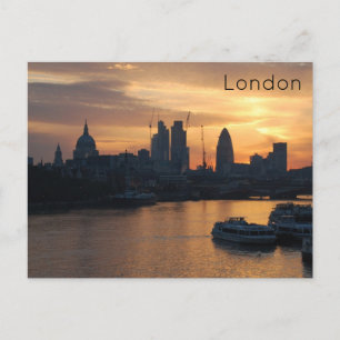 London Sunrise Postcard