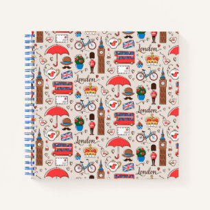 London Symbols Pattern Notebook