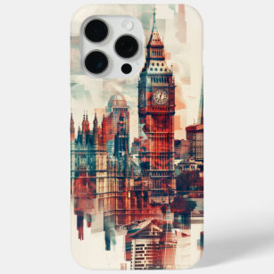 London Symphony: Big-Ben, Shard and Westminster iPhone 15 Pro Max Case