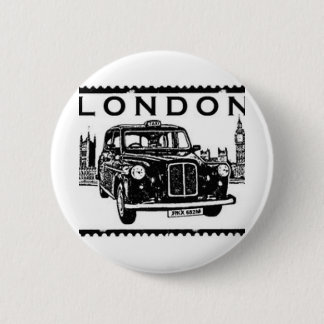 London Taxi 6 Cm Round Badge