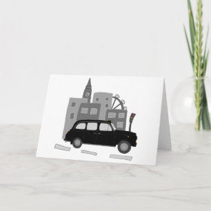 London Taxi Scene Card