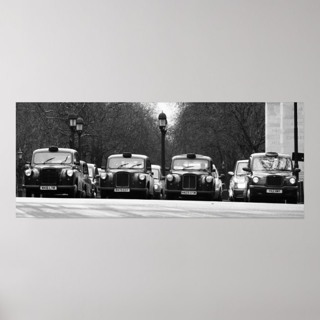 London Taxis Poster (Front)