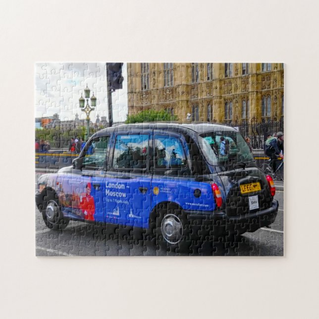 London Taxis UK Jigsaw Puzzle (Horizontal)