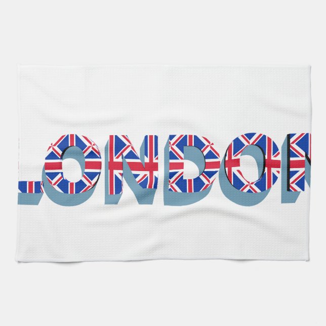 London Tea Towel (Horizontal)