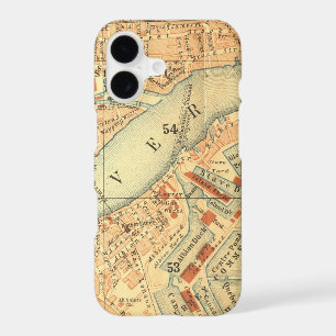 London Thames Vintage Map