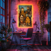 London: The Old Smoke - Whimsical Art