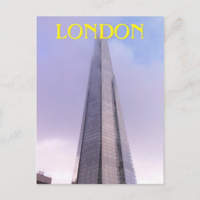 "London, The Shard" Postcard (Front)