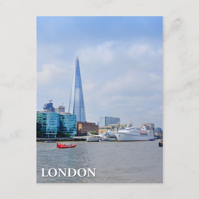 London The Shard UK Postcard (Front)