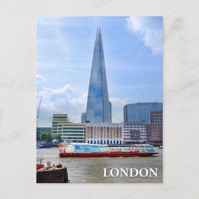 London The Shard UK Postcard (Front)
