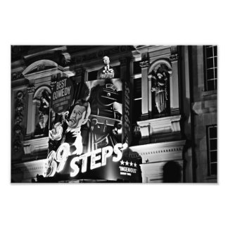 London Theatre Piccadilly (1843 B&W)  Photo Print