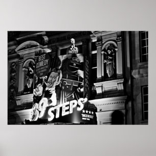 London Theatre Piccadilly (1843 B&W) Poster