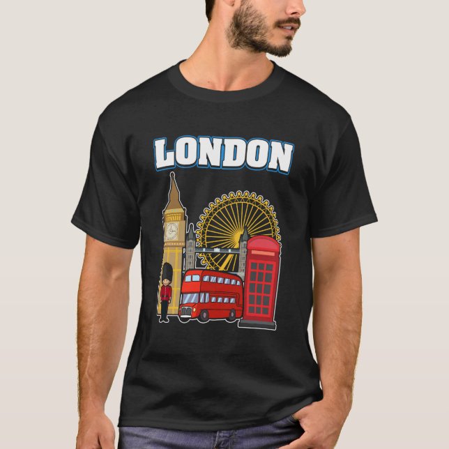 London Themed T-Shirt (Front)