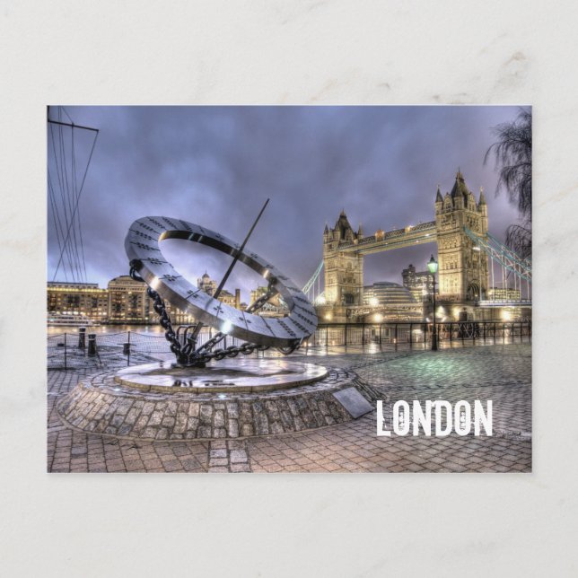 London Time postcard (Front)