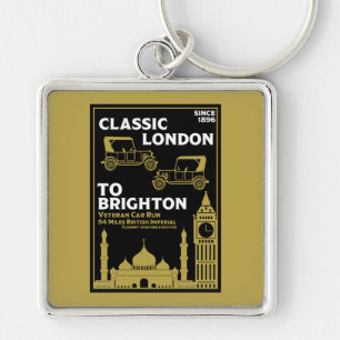 London To Brighton Veteran Car Run Key Ring