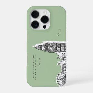 London Tone Sketch iphone case