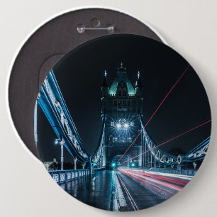 London Tower Bridge 6 Cm Round Badge
