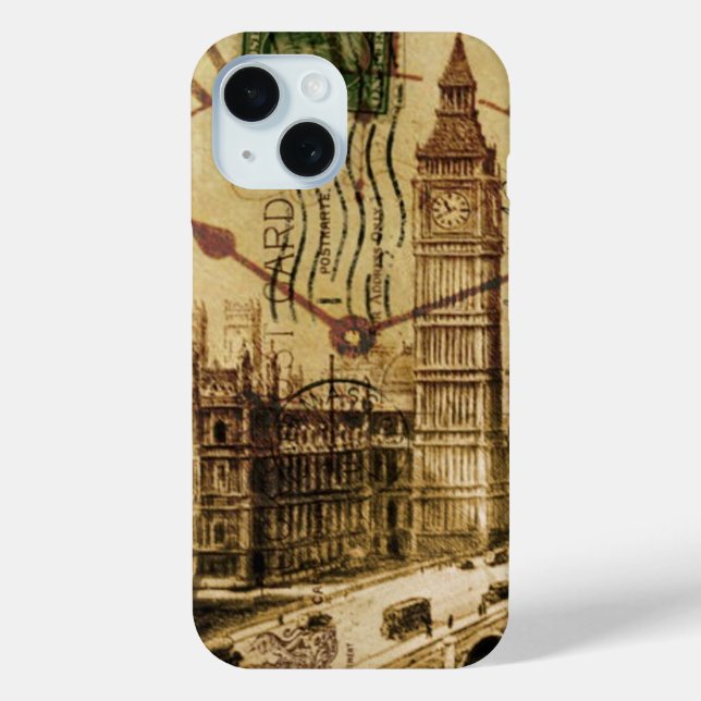 London Tower bridge clocktower big ben Case-Mate iPhone Case (Back)