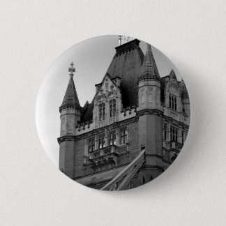 London Tower Bridge Close-up 6 Cm Round Badge
