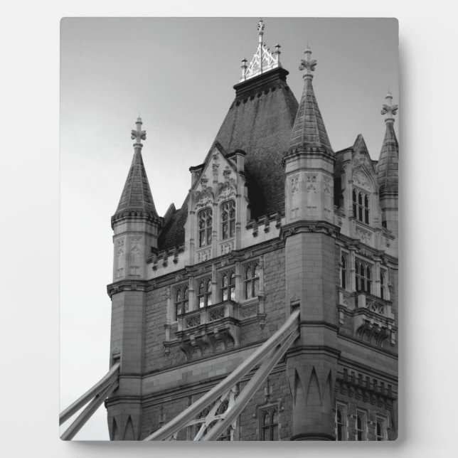 London Tower Bridge Close-up Plaque (Front)