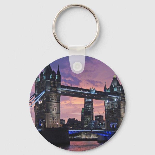 London Tower Bridge Key Ring (Front)