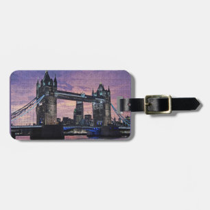 London Tower Bridge Luggage Tag