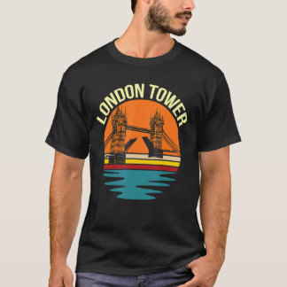 London Tower Bridge Over The Thames England Great  T-Shirt