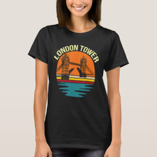 London Tower Bridge Over The Thames England Great T-Shirt