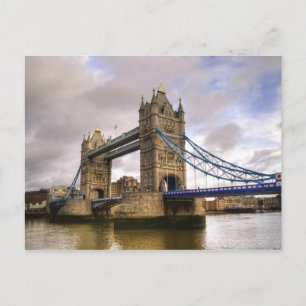 London Tower Bridge Postcard