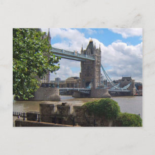 London Tower Bridge Postcard