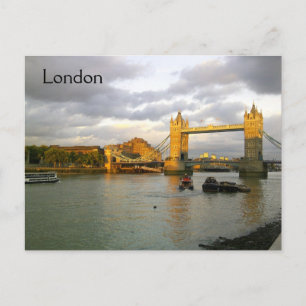 London Tower Bridge Postcard