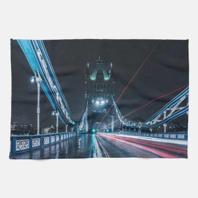 London Tower Bridge Tea Towel (Horizontal)