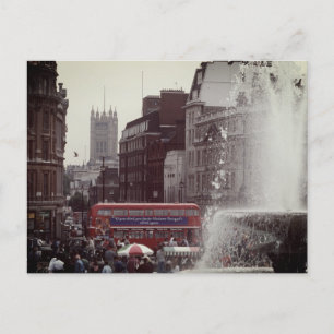 London, Trafalgar Square Postcard