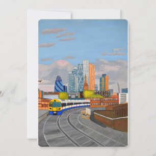 London Train Invitation