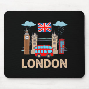 London Trip 2026 Family Reunion United Kingdom Mat Mouse Mat