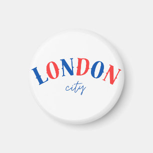 London Typography Sign 1 Magnet