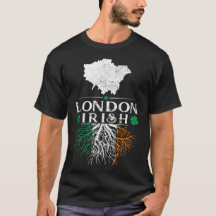 London UK City Irish Roots St Patrick Day T-Shirt