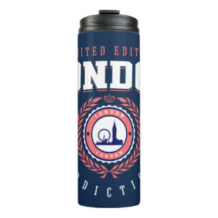 London UK City Traveller Sports Style Thermal Tumbler