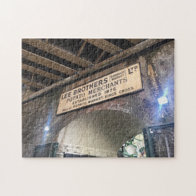 London UK England Borough Market Photo Puzzle (Horizontal)