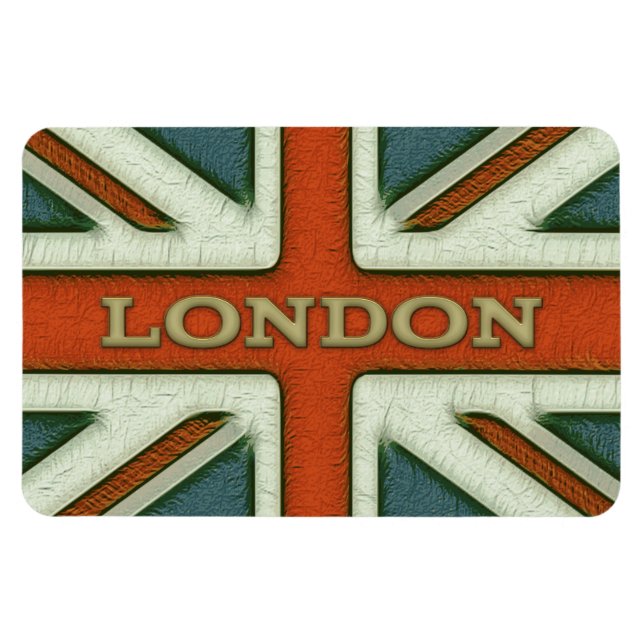 London UK Flag Magnet (Horizontal)