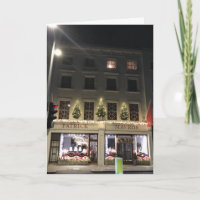London UK Night Photography Christmas Fulham Road